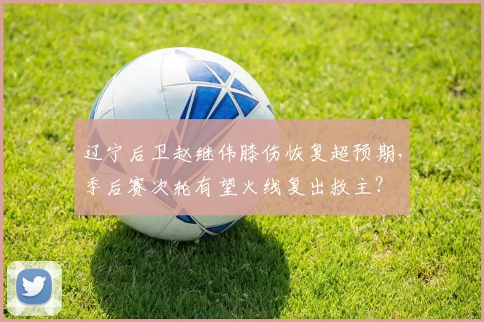 辽宁后卫赵继伟膝伤恢复超预期，季后赛次轮有望火线复出救主？